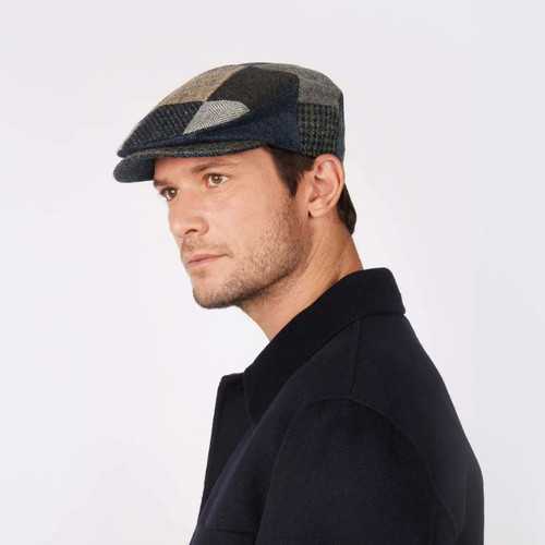 Handcrafted Patchwork Irish Flat Cap  ShamrockGift.com
