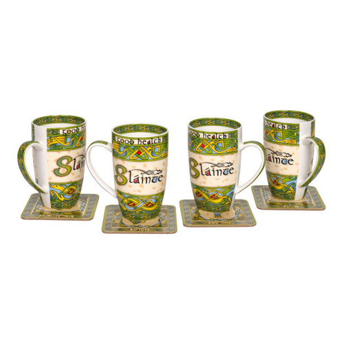 HI-Set-498 set of 4 with stand Shamrockgift . com