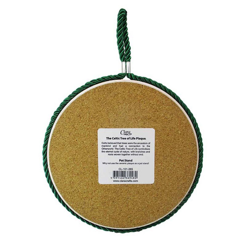 Irish Tree of Life Rope Plaque CL-101-265 Shamrockgift.com