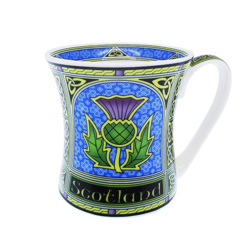 CL-88-1 Scottish Thistle Window Mug ShamrockGift.com