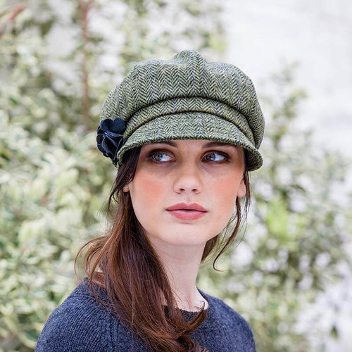 Mucros Weavers Green Newsboy Hat MWNewsboy51 Shamrockgift.com