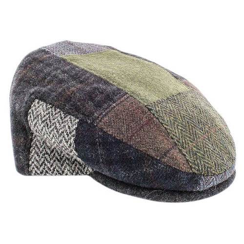 Patchwork Patterned Irish Cap MUCPATCH ShamrockGift.com