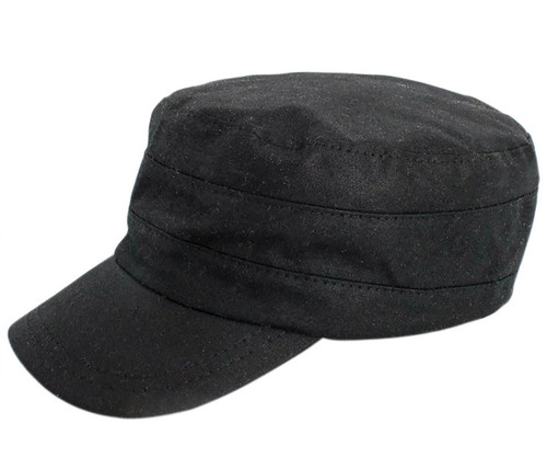 Mucros Weaver Irish Fishermans Cap Black MWFCWBLK ShamrockGift.com