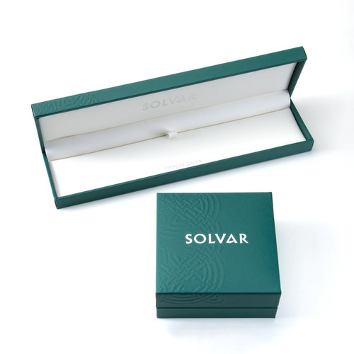 Mullingar Pewter Claddagh Irish Pewter Bangle Bracelet Box P16CL ShamrockGift.com