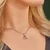 Solvar Silver & 10K Gold Diamond Trinity Knot Pendant S45347 Shamrockgift.com