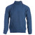 Aran Woollen Mills Men's Sweater with Button Collar Atlantic Blue B559 ShamrockGift.com