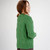 SAOL Ladies Button Knitted Short Cardigan ML152  Green Back Side Shamrockgift.com SAOL Ladies Button Knitted Short Cardigan ML152  Green Back Side Shamrockgift.com