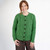 SAOL Ladies Button Knitted Short Cardigan ML152  Green shamrockgift.com SAOL Ladies Button Knitted Short Cardigan ML152  Green shamrockgift.com