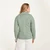 Aran-Woollen-Mills-Ladies-Buttoned-Cabled-Cardigan-Sea-Foam-Green-Color-B940-ShamrockGift.com