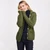 Aran-Woollen-Mills-Ladies-Buttoned-Cabled-Cardigan-Meadow-Green-Color-B940-Face-ShamrockGift.com