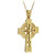 Solvar 10K Tiny Celtic Cross Pendant S44943 Shamrockgift.com