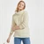 Sweater-A191-Connemara-White-Front-View-ShamrockGift.com