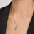 Solvar Silver Shamrock Pendant S44015 Lifestyle Shamrockgift.com