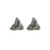 Solvar Silver Trinity Knot Marcasite Earrings S33096 Shamrockgift.com