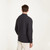 Aran Woollen Mills Men's Merino Wool Aran 1/2 Zipper Sweater Derby Back B722 ShamrockGift.com