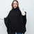 Aran Woollen Mills SuperSoft Merino Wool Poncho with Cowl Neck B694702 Front Shamrockgift.com