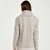 B692 SuperSoft Merino Wool Chunky Cable Cowl Sweater Back ShamrockGift.com