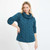 SuperSoft-Wool-Chunky-Sweater-B692-Irish-Sea-Front-View-ShamrockGift.com