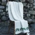 Natural White Irish Honeycomb Shamrock Blanket by Carraig Donn A962 ShamrockGift.com
