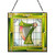 CL-0083-405 Irish Harp Stained Glass Panel ShamrockGift.com