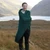 A510 Irish Wool Patchwork Adult Throw Blanket Green ShamrockGift.com