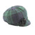 Mucros Weavers Irish Hat Newsboy Style Blue/Green Plaid MWNewsboy196-1 ShamrockGift.com