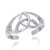 GS-TBGA000041-set Sterling Silver Celtic Trinity Knot Bracelet ShamrockGift.com