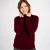 Ladies Turtleneck Wool Aran Sweater ML150 Sleeve ShamrockGift.com