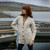 ML156 V Neck Cable Knit Boyfriend Cardigan Gift  Front view ShamrockGift.Com