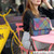 GA-LB1214-COL046-MULTI COLOUR TARTAN Harris Tweed Thurso Square Shoulder Bag Lifestyle ShamrockGift.com