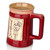 GA-PT1015-RED Scotland Piper Stoneware Beer Mug Handle ShamrockGift.com