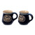 HI-Set-943-BLUE Highland Cow Stoneware Mugs ShamrockGift.com
