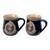 HI-Set-927 Blue Scottish Piper Pottery Mug ShamrockGift.com