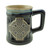 GA-PT1000-BLK Celtic Cross Pottery Beer Mug Shop online on ShamrockGift.com
