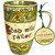 Royal Tara Cead Mile Failte China Mug - Irish Weave Front View CL-73-6 ShamrockGift.com