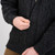 MM903 Men's Irish Half Zip Cardigan Front Charcoal ShamrockGift.com MM903 Men's Irish Half Zip Cardigan Front Charcoal ShamrockGift.com