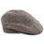 MWTRIN9105-9 Tweed Driving Hat- Grey Herringbone ShamrockGift.com