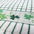 706SS Shamrock Sprig Irish Jacquard Woven Tea Towel ShamrockGift.com
