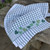 706SS Shamrock Sprig Irish Jacquard Woven Tea Towel ShamrockGift.com