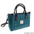 GA-LB1228-COL092-SEA BLUE CHECK Harris Tweed Tartan Brora Bag ShamrockGift.com