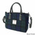 GA-LB1228-COL060-BLACK WATCH Harris Tweed Tartan Brora Bag ShamrockGift.com