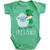 T7503 Irish Baby Vest With Leprechaun Shamrockgift.com