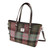 GA-LB1028-COL134-SOFT PINK BUCHANAN Harris Tweed Large Spey Tote Bag ShamrockGift.com