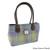 GA-LB1003-COL112-MUTED LILAC LIME GREEN TARTAN Glen Appin Classic Harris Tweed Handbag ShamrockGift.com
