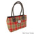 GA-LB1003-COL141-RED GREEN TARTAN Glen Appin Classic Harris Tweed Handbag ShamrockGift.com