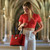 GA-LB1003-COL102-RED CHECK Glen Appin Classic Harris Tweed Handbag Lifestyle ShamrockGift.com