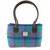 GA-LB1003-Green & Purple Glen Appin Classic Harris Tweed Handbag ShamrockGift.com