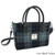 GA-LB1228-COL095-GREY BLACK TARTAN Harris Tweed Tartan Brora Tote Bag ShamrockGift.com