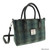 GA-LB1228-COL091-Moss Green Harris Tweed Tartan Brora Tote Bag ShamrockGift.com
