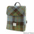 GA-LB1213-COL015-MACLEOD TARTAN Plaid Irish Tweed and Leather Backpack ShamrockGift.com